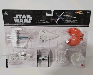 Disney Parks Star Wars Original Concept Series Starships Set by Hot Wheels NIP - Picture 1 of 9