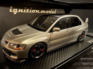 Accensione Modello 1/18 Mitsubishi Lancer Evolution IX CT9A Argento IG2376 - Foto 1 di 10