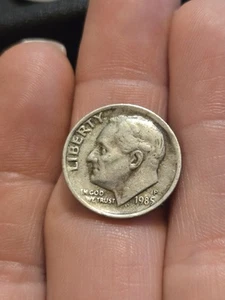 💥 1985 P Roosevelt Dime Error - Picture 1 of 2
