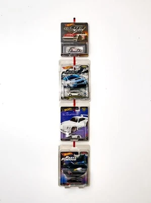 Hot wheels protector Mainline/Premium wall hanger display PACK OF 5 PIECES - Image 1 of 3