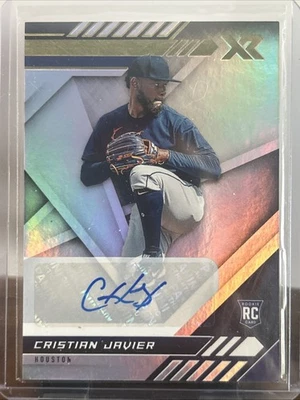 2021 Panini Chronicles - XR Autographs Cristian Javier #8 (AU, RC) - Image 1 of 2
