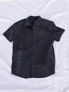 Harley-Davidson Men's Performance Vented Stretch Slim Fit short-sleeve shirt XL - Picture 1 of 17