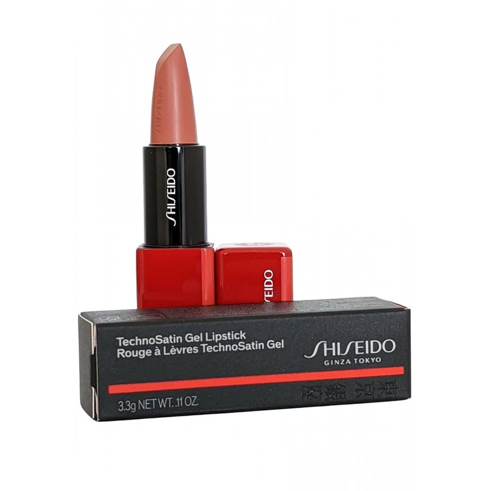 Lápiz labial en gel Shiseido Technosatin 404 DATA STREAM - tamaño completo 3,3 g / 0,11 OZ Foto 1 de 1