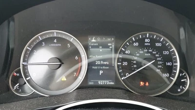 ES350 2016-2018 OE velocímetro calibre grupo 92 k millas Lexus Foto 1 de 4