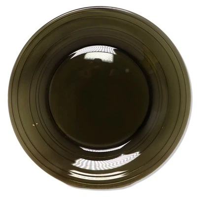 Placa de servicio de cristal Mikasa Smoke Swirl 13" nueva Foto 1 de 4