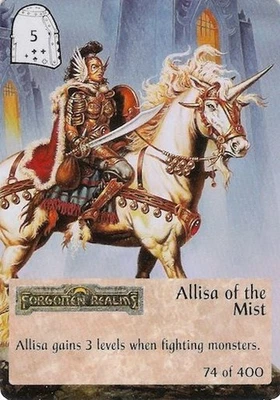 Allisa of the Mists 74/440 - 3rd Edition Spellfire CCG TSR, Inc. 1995 - Immagine 1 di 4