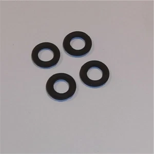 Tri-ang Minic 18mm Car Pressed Steel Hub Tires Set of 4 Tyres Pack #23 - Picture 1 of 4