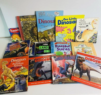 Childrens Dinosaur Storybooks Bulk Book Bundle x15 Kids Lot Free Postage - Image 1 of 4