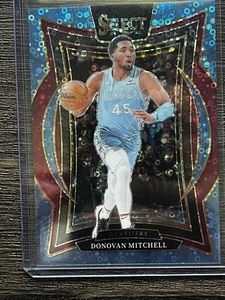 2024-25 Panini Select - Donovon Mitchell Light Blue Disco #'d/99 - Picture 1 of 3