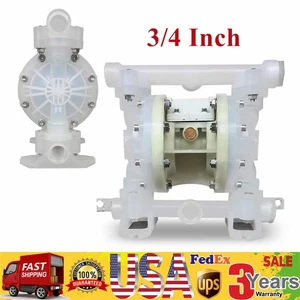 Industrielle chemische luftbetriebene Doppelmembranpumpe 15 mm Einlass & Auslass - Bild 1 von 12