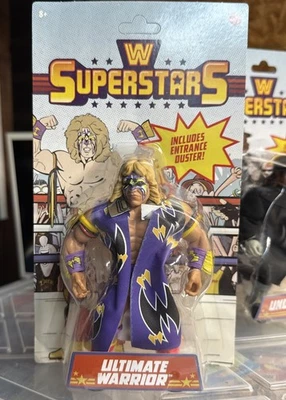 WWE Superstars Series 2 ULTIMATE WARRIOR Wrestling Figure New Unpunched Tab - Image 1 of 4