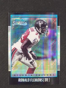 Bowman 2001 cromo refractor novato X-Fractor Ronald Flemons #245 novato radiocontrol - Imagen 1 de 2