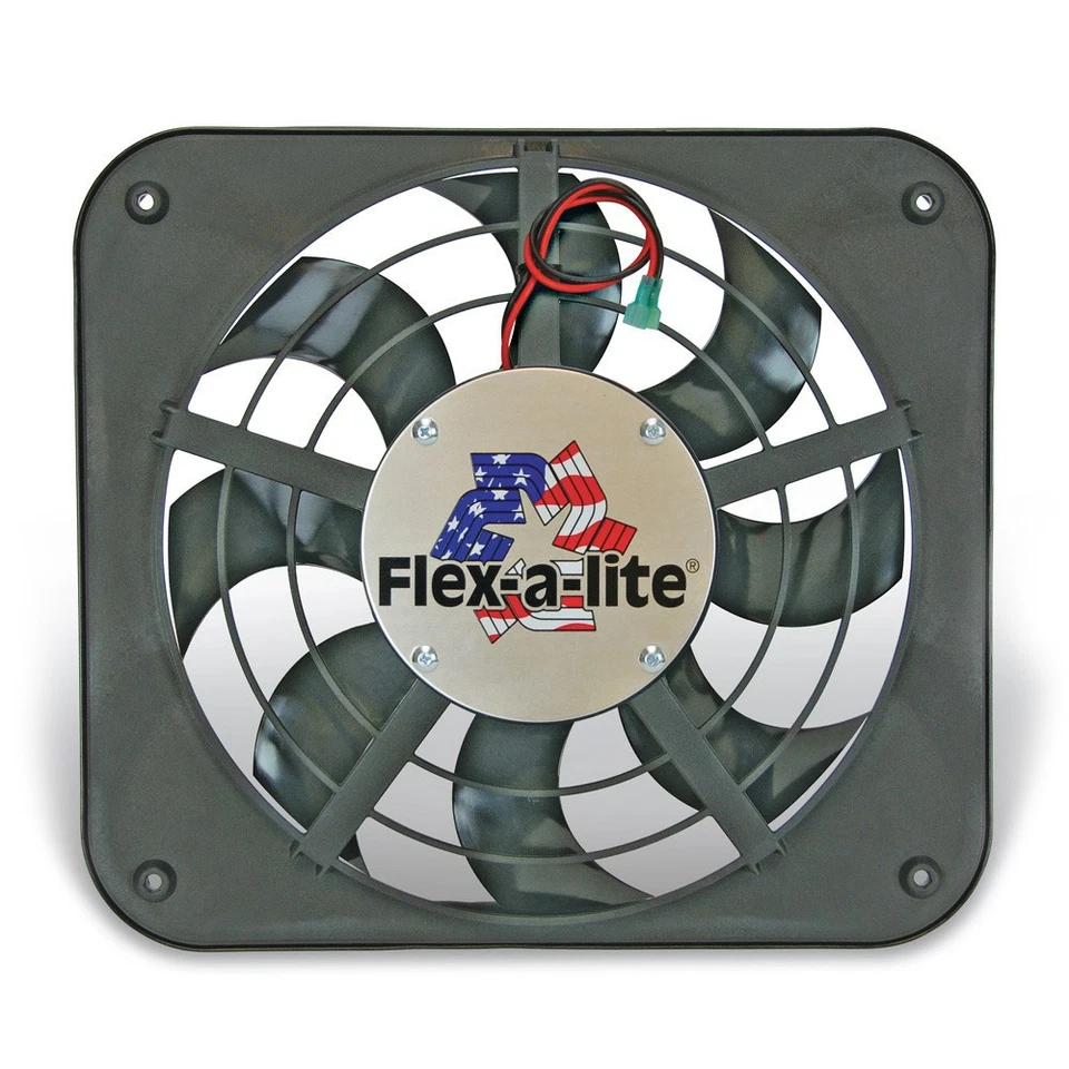 Flex-A-Lite 105400 12In Lo Profile Puller Fan W Controls - Image 1 of 1