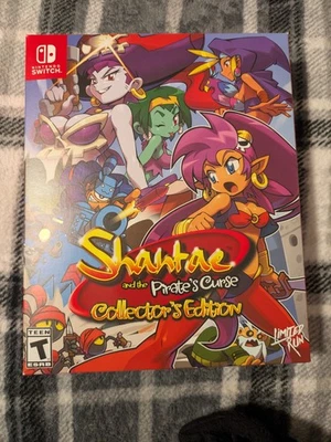 Shantae and the Pirate's Curse Nintendo Switch Collector’s Edition Limited Run - Image 1 of 4