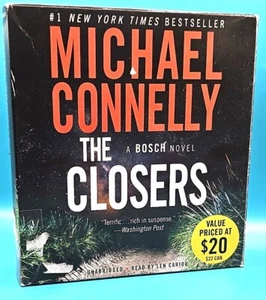The Closers by Michael Connelly Unabridged Audio Book on 10 CD Discs A1 - Imagen 1 de 2