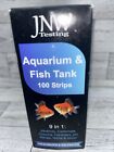 JNW Direct Aquarium Test Strips for Fish Tank 9 in 1, 100 Strip Pack New 09/2024
