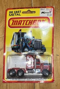 Vintage Matchbox 1980 Lesney #41 1981 Kenworth Conventional Aerodyne New In Box - Picture 1 of 6