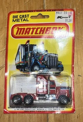 Vintage Matchbox 1980 Lesney #41 1981 Kenworth Conventional Aerodyne New In Box - Image 1 of 4