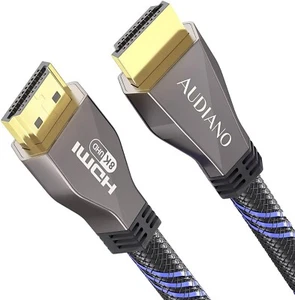 8K HDMI 2.1 Cable 48 Gbps Ultra High Speed 3D Nylon Braided Cord 8K 60Hz 4K 120H - Picture 1 of 11