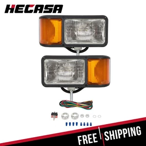 Kit de luces quitanieves HECASA para faros de camioneta con arnés y hardware #80888 - Imagen 1 de 12
