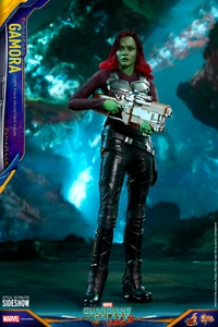 HOT TOYS GAMORA GUARDIANS OF THE GALAXY II MMS483  NEW SEALED SHIPR DOUBLE BOXED - Picture 1 of 22