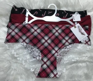 3 Bragas Mujer Jessica Simpsom Talla M-Feliz Navidad-Ultra Coqueta Hipster Fit - Imagen 1 de 8
