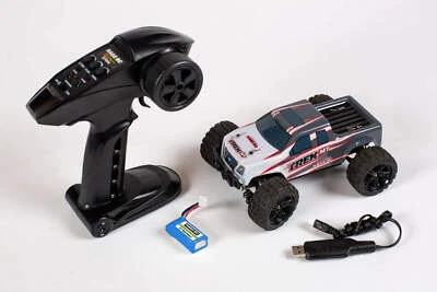 Monster Truck Rage RC C2500 Mini Trek MT 1/24 RTR - Gris Foto 1 de 3