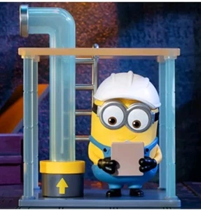 POP MART Minions At Work Pipeline Dave - Series Blind Box Confirmed Figure Toy - Picture 1 of 3