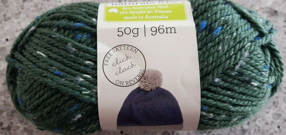 Cleckheaton Country Naturals #2006 Topiary Green 50g 8 Ply  - image 1 of 1