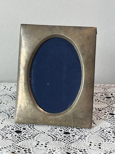 Vintage Silver Photo Frame Vicenza, 900 Sterling Silver, Handmade Colombia - Picture 1 of 12