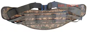 US Military Molle ACU CINTURA MODELLATA VITA Tappetino Rene per Grande ZAINO Telaio In perfette condizioni - Foto 1 di 4