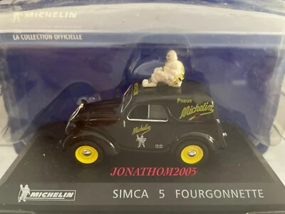 Collezione Michelin Altaya - Simca 5 Furgoncino Pneumatici Michelin Al 1/43 ° - Immagine 1 di 3