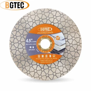 4.5''/115mm Diamond Grinding Cutting Disc Triangle-shaped Blade for Ceramic Tile - Picture 1 of 10