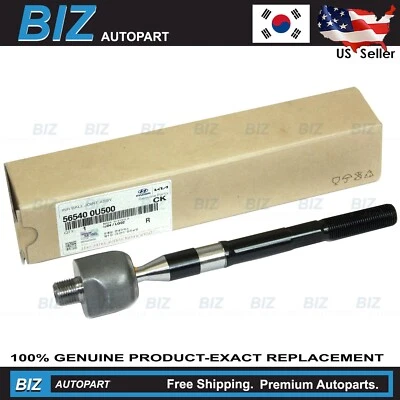 ⭐GENUINE⭐ Inner Tie Rod End for 2012-2017 Hyundai Accent Kia Rio OEM 56540-0U500 Foto 1 de 4