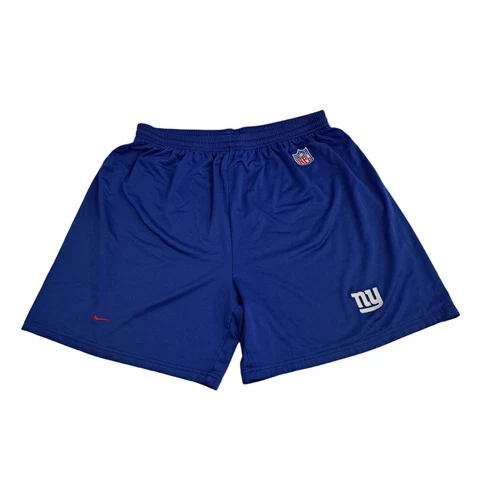 Vintage Y2k Nike Mens 2XL NFL New York Football Giants USA Shorts Athletic Team Cover