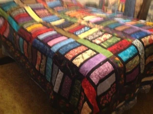 King Size Stained Glass Quilt - Picture 1 of 6