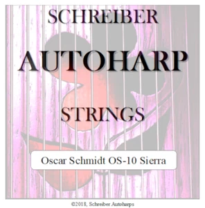 Autoharp String Set for Oscar Schmidt OS-10 Sierra(Medium Sized-30 Strings) - Picture 1 of 1