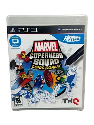 Marvel Super Hero Squad: Comic Combat (Sony PlayStation 3, 2011) Completo Testado - Imagem 1 de 4