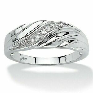 Fashion 925 Silver,Gold Rings Women Jewelry Cubic Zirconia Wedding Ring Sz 6-10