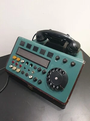 Telefono Centralino Anni 60 AUSO SIEMENS 3 Linee Da Collezione!!RARISSIMO! - Immagine 1 di 4