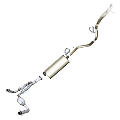 Aprobado por la EPA - Kit completo de sistema de escape se adapta a: Jeep Commander 2006-2009 4,7 L Foto 1 de 4