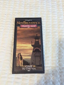 1985 NEU BRUNSWICK, Kanada offizielle Autobahn Roadmap - Bild 1 von 4