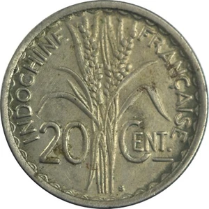 20 Centièmes INDOCHINE FRANÇAISE 1941 - Imagen 1 de 2