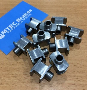 H Tipo Bobinas para Brembo Gt Flotante Discos de Freno Paquete De 10 - Imagen 1 de 1