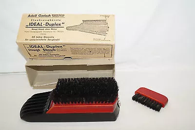 Ideal Duplex Brush Dust-Brush A.Gerlach 50iger Years Original Package • 17.41£
