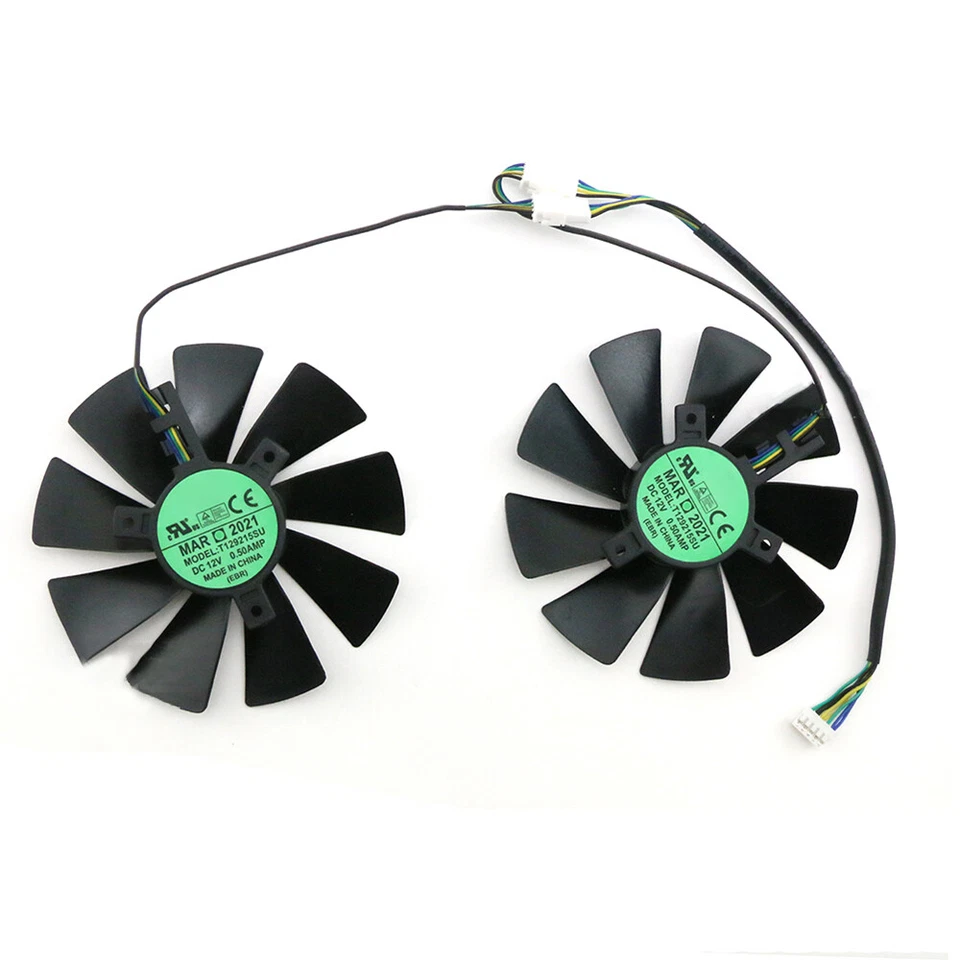 5Pin Cooling Fan T129025SU for ASUS R9 280X-DC2T-3GD5-V2 Graphics Card - Image 1 of 1