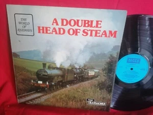 A DOUBLE HEAD STEAM Great Railway Locomotives 1978 UK Argo SPA 530 LP MINT- - Imagen 1 de 1