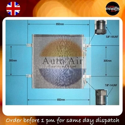 CONDENSADOR SUBARU JUSTY 1.3 GX 4X4 1995-2003 AIRE ACONDICIONADO Foto 1 de 4