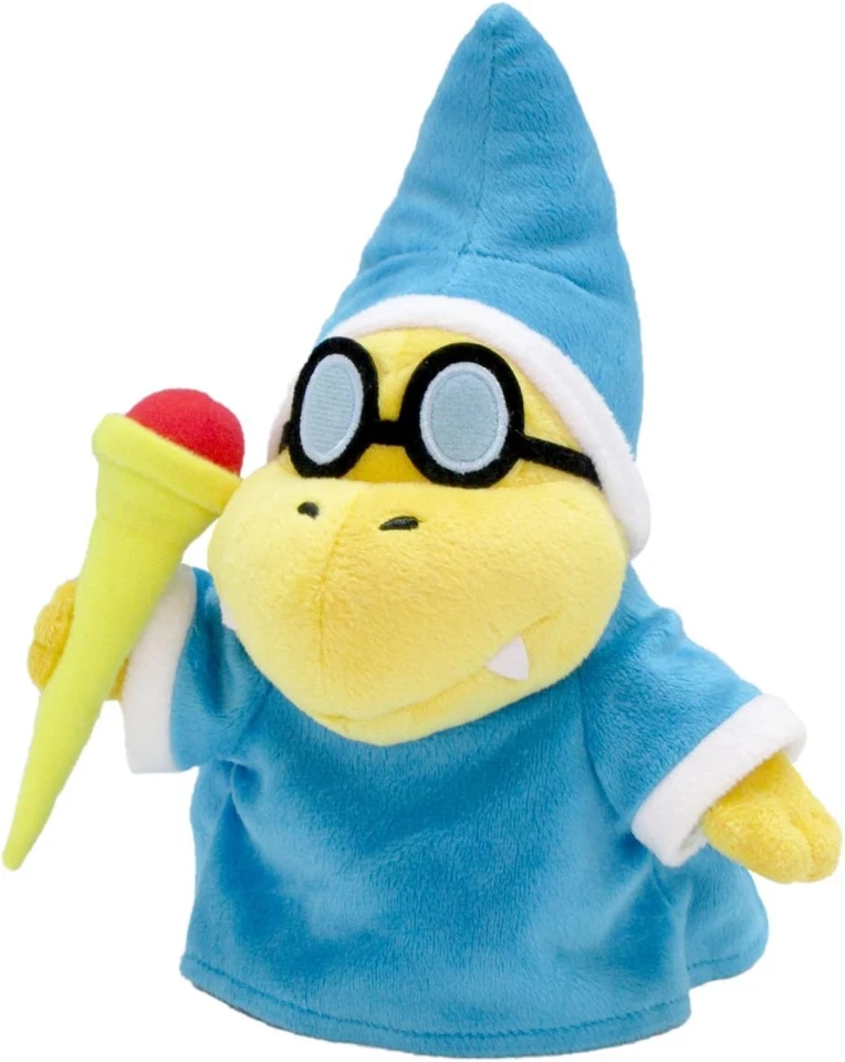 Sanei Ac39 Super Mario All Star Collection Magikoopa Stuffed Plush Height 20cm