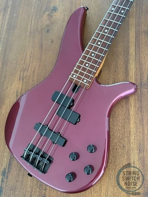 Yamaha RBX370A, Bass Guitar, Burgundy, 1991, Active - image 1 of 4